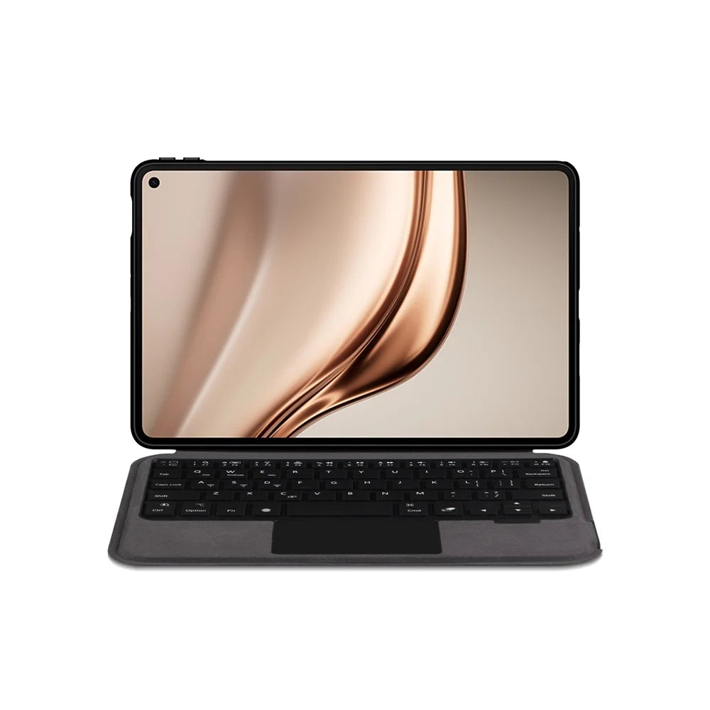 For Huawei MatePad Mini Magnetic Leather Case + Touchpad Bluetooth-compatible Keyboard with Backlit - 4