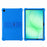 For Samsung Galaxy Tab A11+ Case Adjustable Kickstand Silicone Tablet Protective Cover - Dark Blue - 1