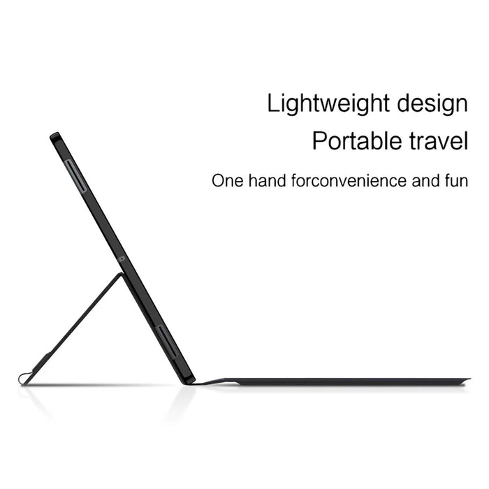 For Samsung Galaxy Tab S11 Ultra Leather Case + Touchpad Bluetooth-Compatible Keyboard (without Backlit) - 5