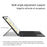 For Samsung Galaxy Tab S11 Ultra Leather Case + Touchpad Bluetooth-Compatible Keyboard (without Backlit) - 7