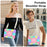 For iPad (2025) / iPad 10.9 (2022) Case Kickstand Colorful Space Planet PC + Silicone Tablet Cover with Shoulder Strap - Colorful Purple - 3