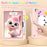 For iPad Pro 11 (2025) / 11 (2024) Case PC + Silicone Tablet Cover with Cat Kickstand / Shoulder Strap - Rose Pink - 7