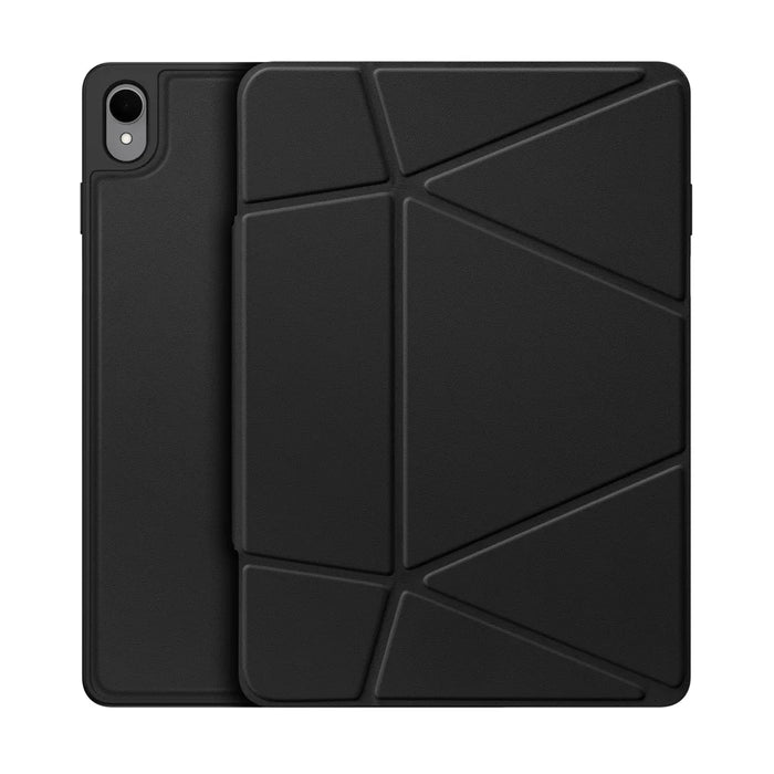 DUX DUCIS For Samsung Galaxy Tab S11 Tablet Case  Vers Series Multi-function Folding Stand Leather Cover - Black - 1