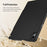 DUX DUCIS For Samsung Galaxy Tab S11 Tablet Case  Vers Series Multi-function Folding Stand Leather Cover - Black - 7
