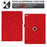 Tablet Case For iPad 9.7-inch (2018)  /  (2017)  /  Air 2  /  Air (2013) Rotating Stand Card Holder Smile Imprinted Microfiber Leather Cover - Red - 5