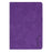 For Samsung Galaxy Tab A11+  /  A9+ Case Rotating Stand Card Holder Smile Imprinted Microfiber Leather Tablet Cover - Purple - 7
