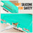 For Samsung Galaxy Tab A11+ Tablet Case TPU + PC + Silicone Cover Swivel Kickstand Handle Grip - Mint Green - 4