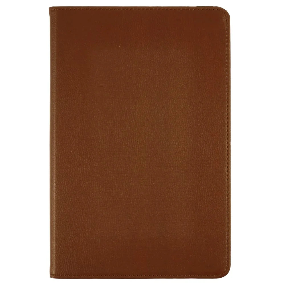 For Samsung Galaxy Tab S11 Case Rotating Stand PU Leather + PC Tablet Cover with Elastic Band - Brown - 5