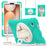 For Samsung Galaxy Tab A11 Kickstand Case TPU PC Silicone Tablet Cover with Shoulder Strap - Mint Green - 1
