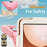 For Samsung Galaxy Tab A11+ Kickstand Case TPU PC Silicone Tablet Cover with Shoulder Strap - Pink - 4