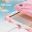For Samsung Galaxy Tab A11+ Kickstand Case TPU PC Silicone Tablet Cover with Shoulder Strap - Pink - 6