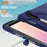 For Samsung Galaxy Tab S11 Ultra Case TPU + PC + Silicone Kickstand Anti Drop Tablet Cover - Navy Blue - 7