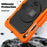 For Samsung Galaxy Tab S11 Case PC + Silicone Tablet Cover with PET Film and Shoulder Strap - Orange - 4