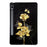 For Samsung Galaxy Tab S11 Ultra TPU Case Pattern Printing Slim Tablet Protective Cover - Golden Butterfly Rose - 1