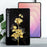 For Samsung Galaxy Tab S11 Ultra TPU Case Pattern Printing Slim Tablet Protective Cover - Golden Butterfly Rose - 2