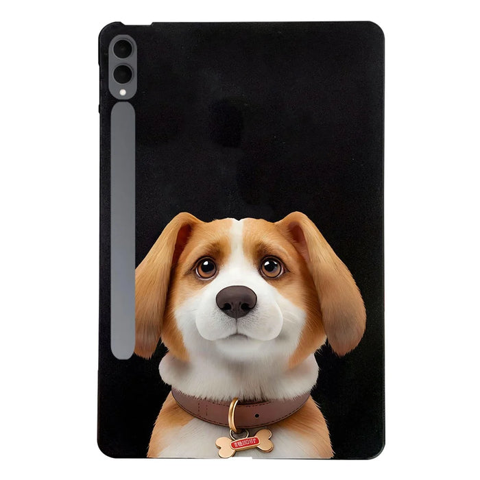 For Samsung Galaxy Tab S11 Ultra Case Pattern Printing Slim TPU Tablet Protective Cover - Harrier - 1