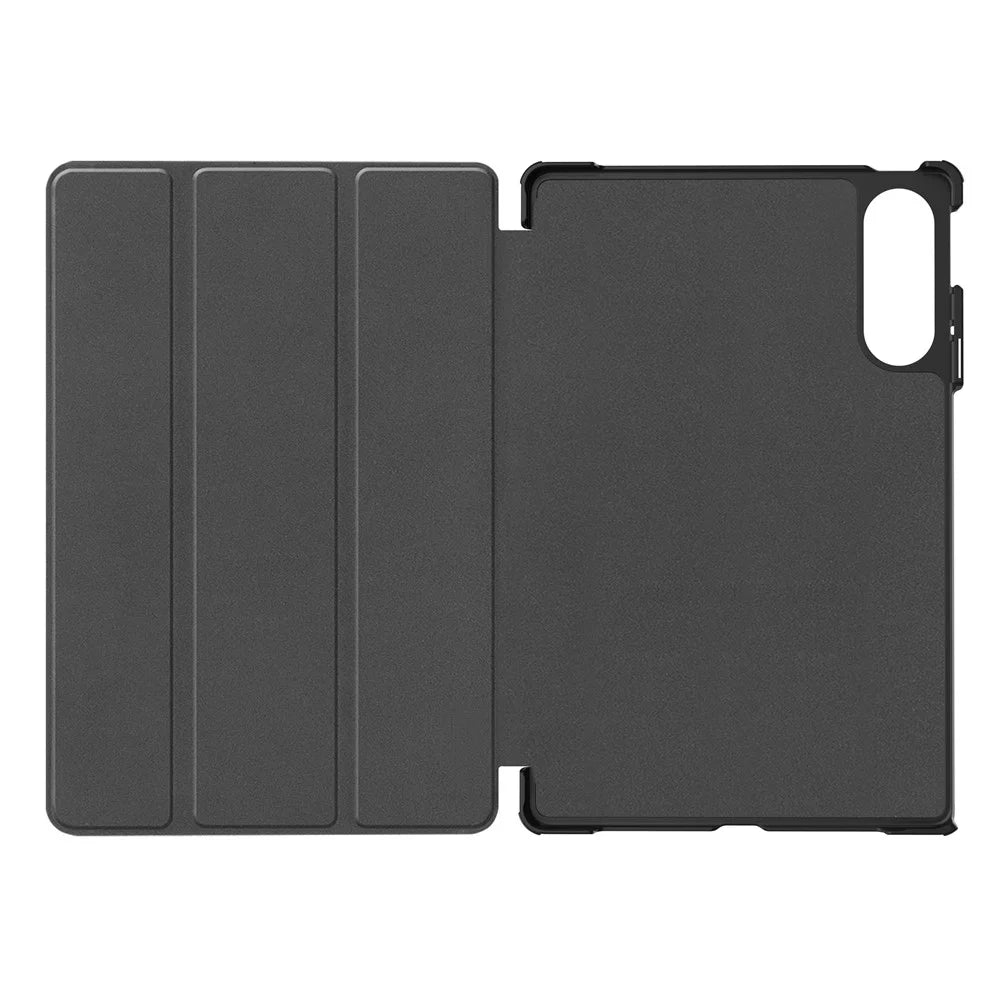 For Lenovo Yoga Tab 11.1 Case Anti-Drop Leather Stand Tablet Cover - Black - 3