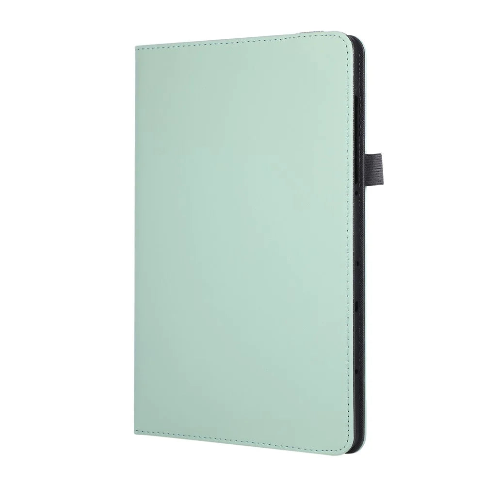 Tablet Case For Samsung Galaxy Tab S10 Lite  /  S10 FE  /  S9 FE  /  S9 Foldable Stand Leather Cover with Handheld Wristband - Green - 6