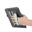For Lenovo Tab M11 Case Foldable Stand Leather Tablet Cover with Handheld Wristband - Black - 5