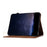 For Samsung Galaxy Tab A11+ / A9+ Case Imprinted Plum Blossom Stand Card Slots Leather Tablet Cover with Auto Sleep / Wake - Brown - 3