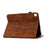 For Samsung Galaxy Tab A11+ / A9+ Case Imprinted Plum Blossom Stand Card Slots Leather Tablet Cover with Auto Sleep / Wake - Brown - 4