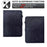 For Amazon Kindle Paperwhite (2024) Case Imprinted Plum Blossom Stand Card Slots Leather Tablet Cover with Auto Sleep / Wake - Black - 6