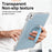 For iPad Pro 11 (2025) / (2024) Case Kickstand Wave Pattern Shockproof TPU + PC Tablet Cover - Baby Blue - 5