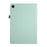 For Samsung Galaxy Tab A11+ / A9+ Case Foldable Stand Leather Tablet Cover with Handheld Wristband - Green - 7