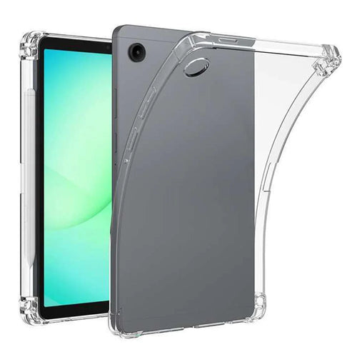 For Samsung Galaxy Tab A11+ Case Reinforced Four Corner Anti-Drop Clear TPU Tablet Cover with Pen Slot - 1