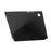 For Samsung Galaxy Tab A11 Case PU Leather+Silicone Origami Stand Protective Cover - Black - 5