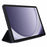 For Samsung Galaxy Tab A11 Case Leather + Honeycomb TPU Tablet Cover Tri-Fold Stand - Black - 3