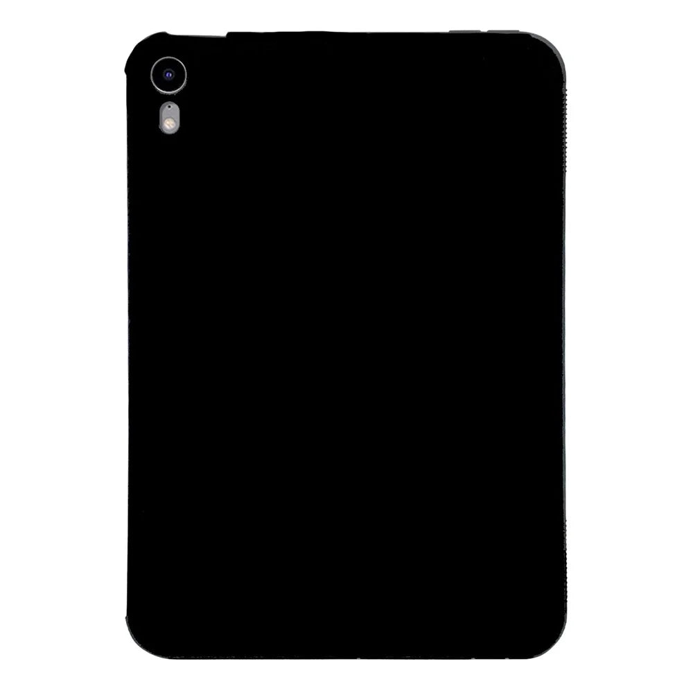 For iPad mini (2024) / (2021) Case Slim Matte TPU Protective Tablet Cover - Black - 1