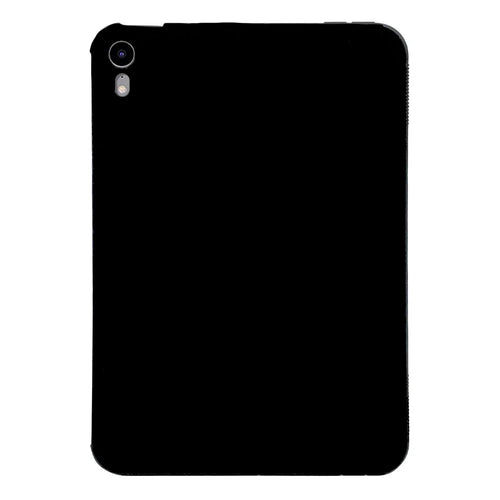 For iPad mini (2024) / (2021) Case Slim Matte TPU Protective Tablet Cover - Black - 1
