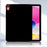 For iPad (2025) / 10.9 (2022) Case Slim Matte TPU Protective Tablet Cover - Black - 2