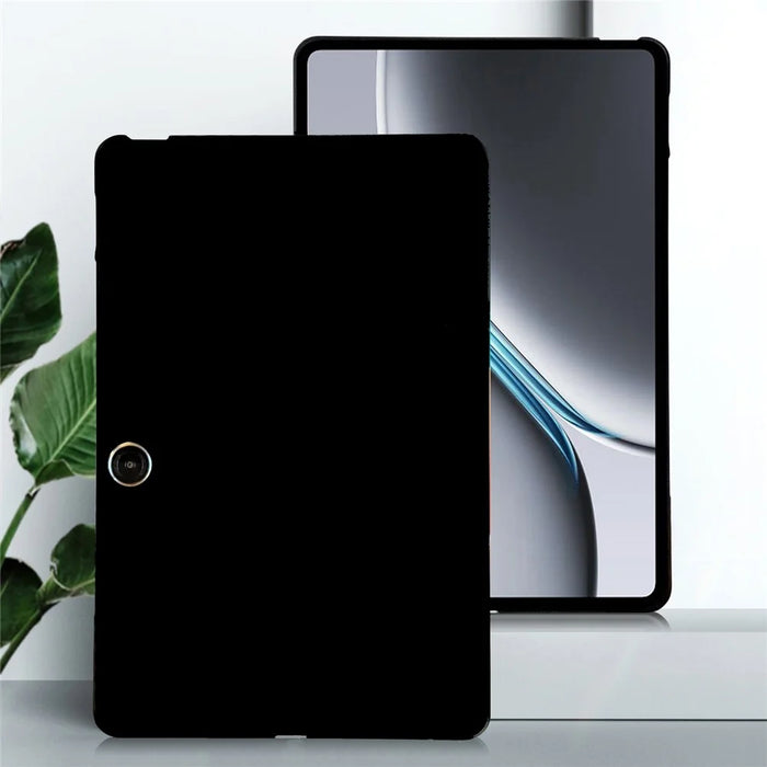 Tablet Case For Oppo Pad Neo / Air 2 / OnePlus Pad Go , Slim Matte TPU Protective Cover - Black - 2