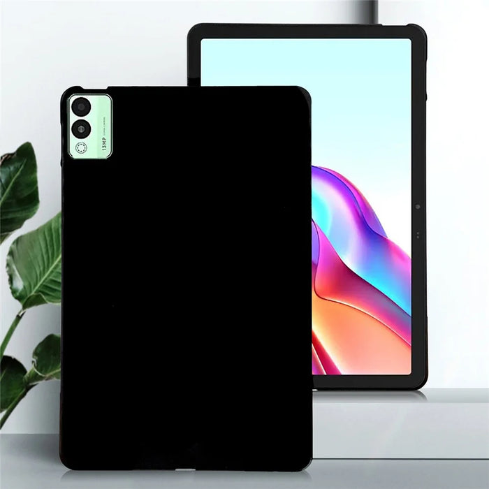 For TECNO Megapad 11 Case Slim Matte TPU Protective Tablet Cover - Black - 2