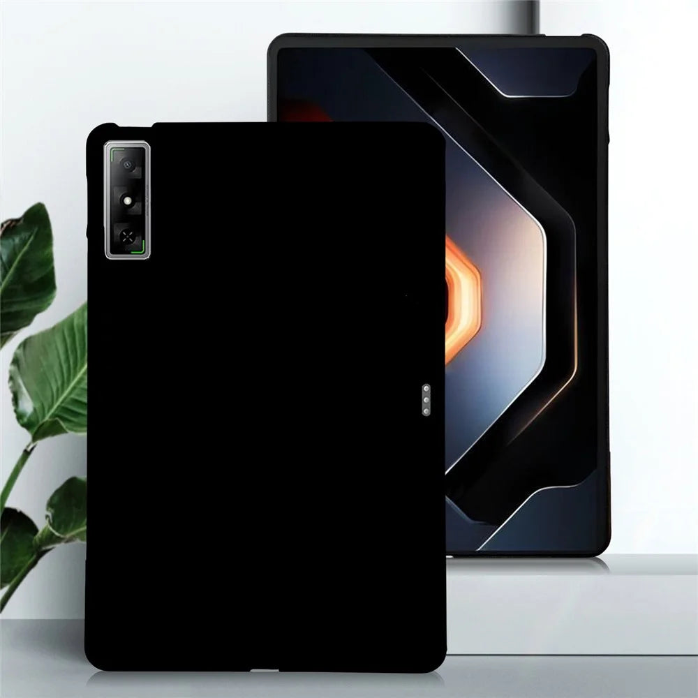 For Infinix Xpad GT Case Slim Matte TPU Protective Tablet Cover - Black - 2