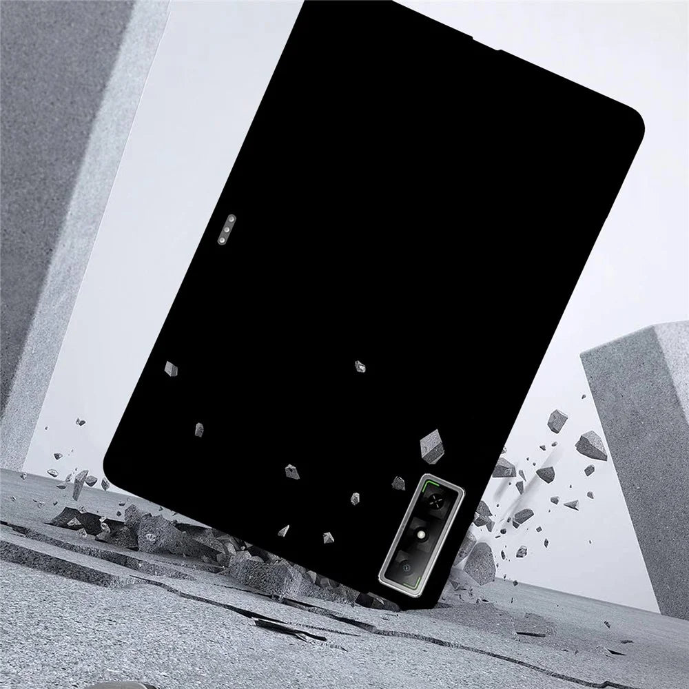 For Infinix Xpad GT Case Slim Matte TPU Protective Tablet Cover - Black - 3