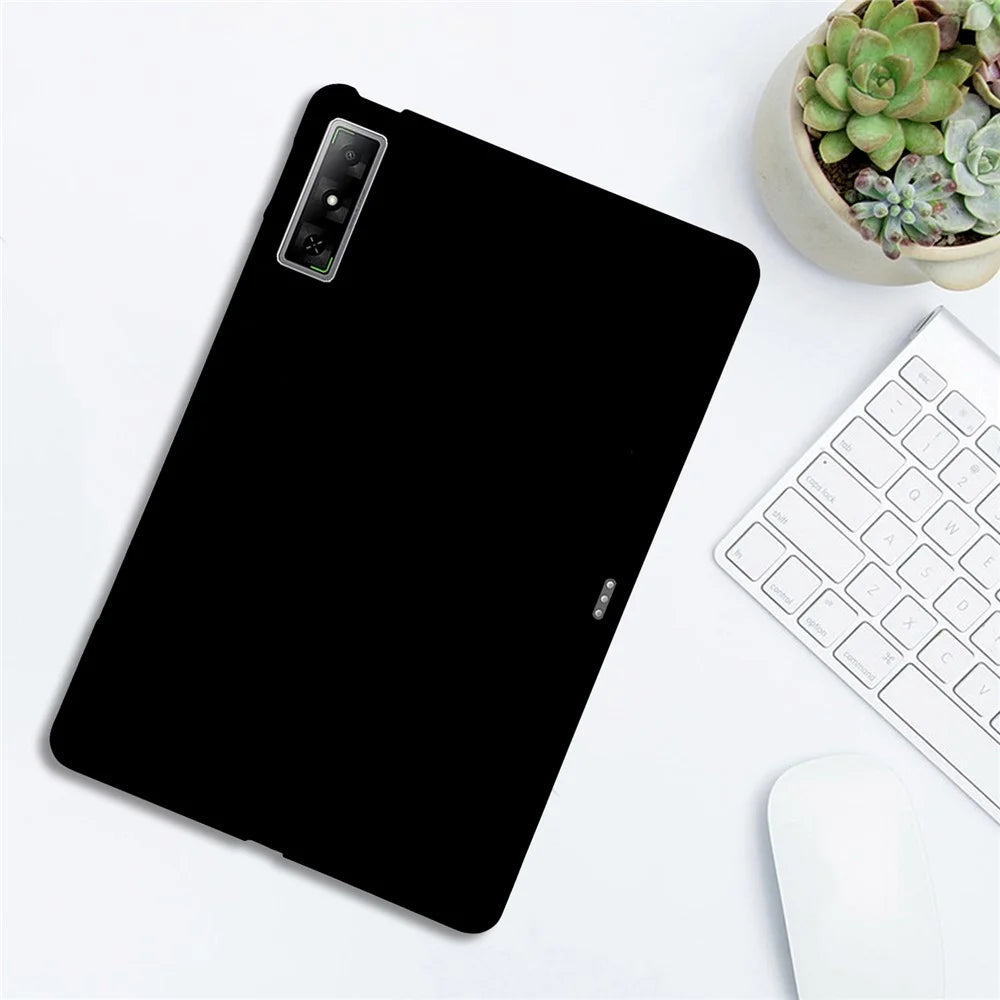 For Infinix Xpad GT Case Slim Matte TPU Protective Tablet Cover - Black - 5