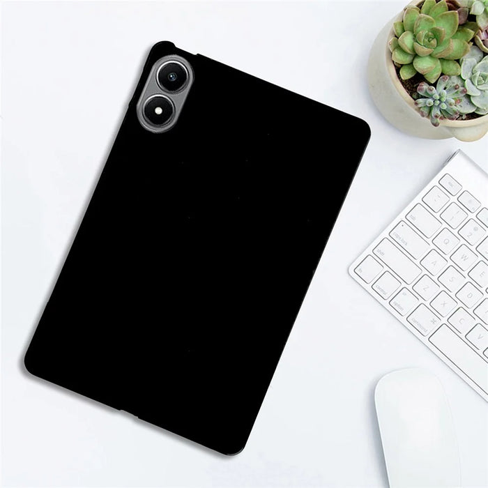 For Infinix Xpad 20 Case Slim Matte TPU Protective Tablet Cover - Black - 5