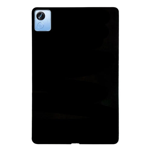 For Realme Pad X Case Slim Matte TPU Protective Tablet Cover - Black - 1