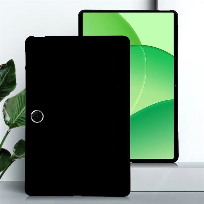 For Oppo Pad SE / OnePlus Pad Lite Case Slim Matte TPU Protective Tablet Cover - Black - 2