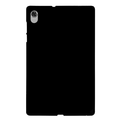 For Lenovo M10 Plus Case Slim Matte TPU Protective Tablet Cover - Black - 1
