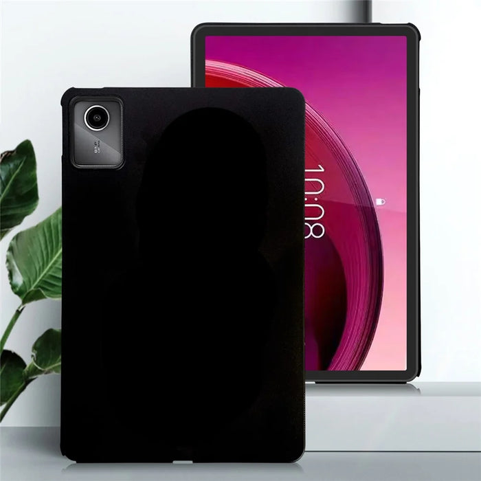For Lenovo Tab M11 / Xiaoxin Pad 11 2024 Case Slim Matte TPU Protective Tablet Cover - Black - 2