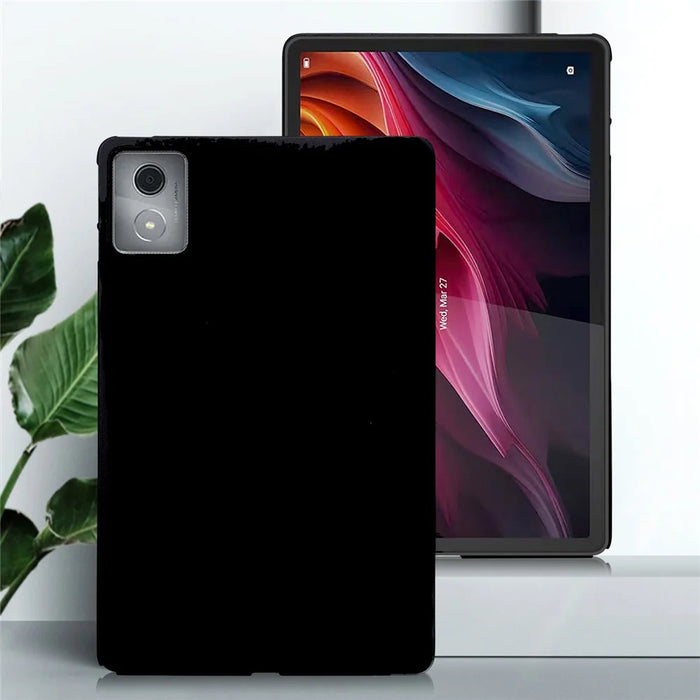 Tablet Case For Lenovo Tab K11 Plus / Tab M11 Plus / Xiaoxin Pad Plus (2024) , Slim Matte TPU Protective Cover - Black - 2