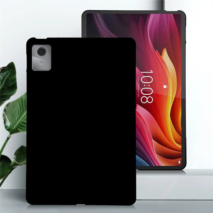 For Lenovo Tab K11 Gen 2 / Idea Tab / Xiaoxin Pad 11 2025 Case Slim Matte TPU Protective Tablet Cover - Black - 2