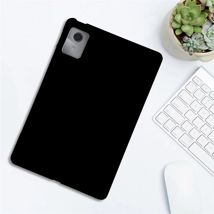 For Lenovo Tab K11 Gen 2 / Idea Tab / Xiaoxin Pad 11 2025 Case Slim Matte TPU Protective Tablet Cover - Black - 5