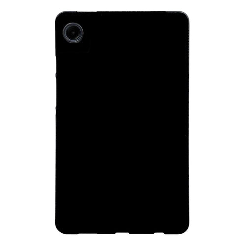 For Samsung Galaxy Tab A11 / Tab A9 Case Slim Matte TPU Protective Tablet Cover - Black - 1