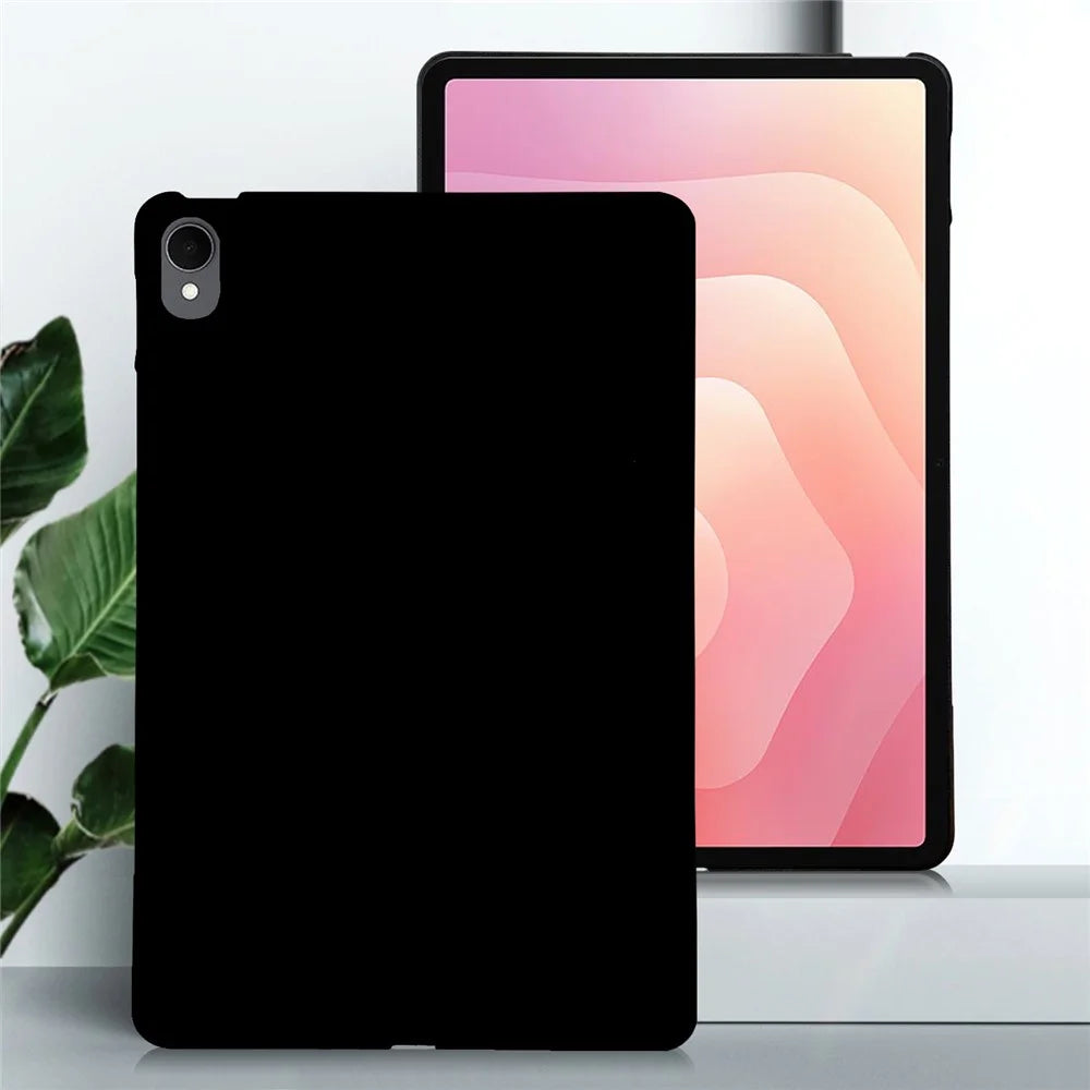 For Samsung Galaxy Tab S11 Case Slim Matte TPU Protective Tablet Cover - Black - 2