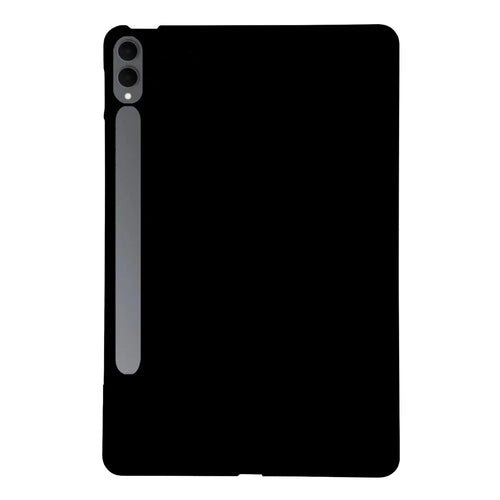 Tablet Case For Samsung Galaxy Tab S11 Ultra / S10 Ultra / S9 Ultra / S8 Ultra , Slim Matte TPU Protective Cover - Black - 1